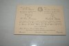 Invitatie nunta veche - 1929 - Lt. Ioan Prisiceanu - Constanta Popescu