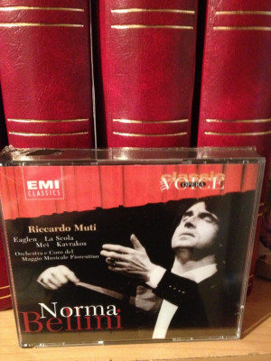 BELLINI - NORMA 3CD BOXSET with RICCARDO MUTI &amp;amp; ..1999/EMI /UK - cd nou/sigilat foto