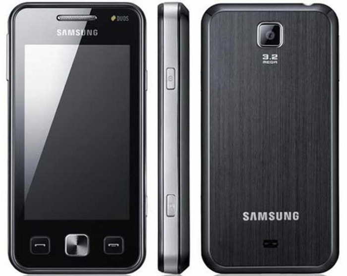 Telefon mobil Samsung C6712 Dual Sim, Black - stare foarte buna