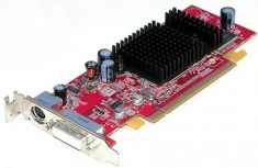 **SUPER-PRET !!**PLACA VIDEO ATI Radeon X600 SE 128Mb+512Mb Turbocache, DVI, S-VIDEO, PCI-Express, LOW PROFIL(carcase inguste)..PROBA !!...GARANTIE !! foto