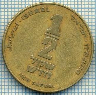 4158 MONEDA - ISRAEL - 1/2 NEW SHEQEL - anul 1985 ? -starea care se vede foto