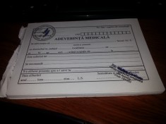 vand tipizate medicale scutiri foto