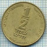 4156 MONEDA - ISRAEL - 1/2 NEW SHEQEL - anul 1985 ? -starea care se vede