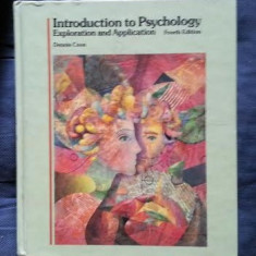 Denis Coon INTRODUCTION TO PSYCHOLOGY Exploration and Application New York 1986 cartonat