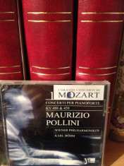 MOZART with M.POLLINI &amp;amp; WINER PHILHARMONIKER -K.BOHM (1976/DECCA)-cd nou/sigilat foto