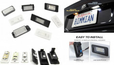 LED numar BMW E46 sedan ( 4 usi ) 1998 - 2005 foto