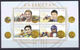 KAZAHSTAN 2007, Sport - Campioni olimpici, serie completa neuzata, MNH