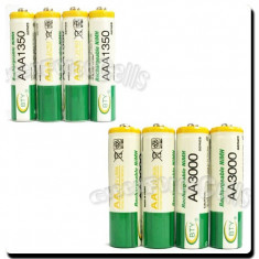 Acumulatori / baterii reincarcabile AAA 1350 mAh (4 buc.) foto