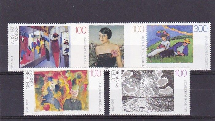 Pictura moderna ,diversi ani ,Germania.