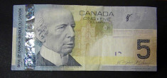 Canada 5 Dolari 2006 foto