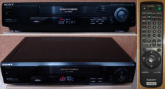 Video recorder SONY SLV-E 730/735 -VCR - VHS, S-VHS Hi-Fi Stereo ---Show View, VPS, Trilogic OPC, SP/LP, NTSC Playback foto