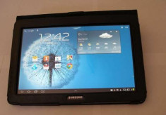 Samsung Galaxy Tab2 16GB, WIFI+3G, aspect 10/10, FULL BOX + Garantie 1AN + Husa Piele Originala Samsung foto