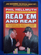 CARTE STRATEGIE POKER ~ READ&amp;#039;EM AND REAP - PHIL HELLMUTH - NEW YORK - 2006 foto