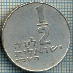 4238 MONEDA - ISRAEL - 1/2 LIRA - anul 1967 ? -starea care se vede