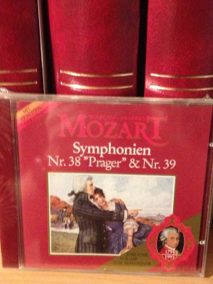 MOZART - SYMPH. 38 &amp;amp; 39 (1988 /PHILIPS REC/GERMANY) cd clasica - nou/sigilat foto