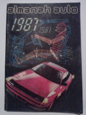 Almanah auto 1987 / C2P foto
