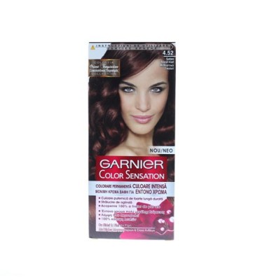 Garnier Color Sensation Saten Roscat Irizat Nr 4 52 Vopsea Pentru