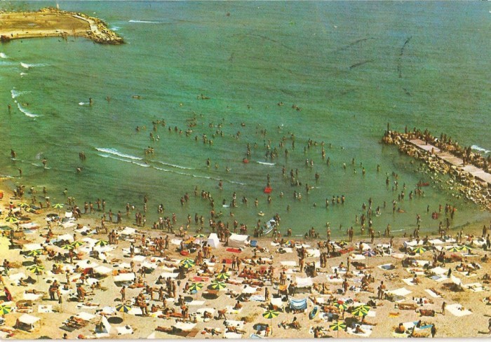 CPI (B3629) JUPITER, PLAJA, EDITURA SPORT-TURISM, CIRCULATA, 1977, STAMPILE, TIMBRE
