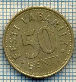 4296 MONEDA - ESTONIA - 50 SENTI - anul 1992 -starea care se vede foto