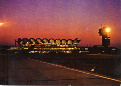 Carte postala CP B024 Bucuresti -Aeroportul Otopeni - necirculata [I] foto