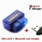 Promo! Mini ELM327 OBD2 Blue Interfata diagnoza. Cip PIC18F2080 Microchip. Compatibila Android Torque + USB Bluetooth Dongle