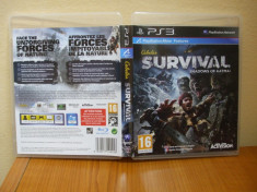 Cabela&amp;#039;s Survival: Shadows of Katmai (PS3) (ALVio) + sute de alte jocuri ( VAND / SCHIMB ) foto