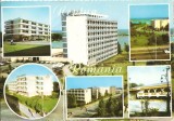 CPI (B3616) NEPTUN, HOTELURILE: TOMIS, MIDIA, SULINA, DOBROGEA, DECEBAL, CRAMA NEPTUN, CIRCULATA, 1975, STAMPILE, TIMBRU