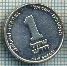 4279 MONEDA - ISRAEL - 1 NEW SHEQEL - anul 1995 ? -starea care se vede