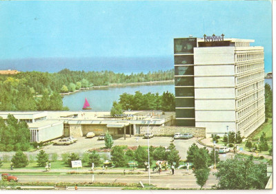 CPI (B3617) STATIUNEA NEPTUN, CIRCULATA, 1972, STAMPILE, TIMBRU IMPRIMAT foto