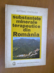 SUBSTANTELE MINERALE TERAPEUTICE DIN ROMANIA - ARTEMIU PRICAJAN foto