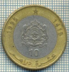 4314 MONEDA - MAROC - 10 DIRHAMS - anul 1415 (1995 ) -starea care se vede