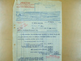 Factura Fratia D. M. Ionescu V. M. Ionescu I. M. Ionescu Societate de caramida, tigla si produse refractare Bucuresti 1943