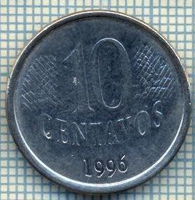 4344 MONEDA - BRAZILIA - 10 CENTAVOS - 1996 -starea care se vede