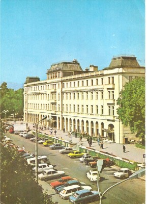 CPI (B3688) SIBIU. HOTELUL &amp;quot;BULEVARD&amp;quot;, EDITURA OSETCM, CIRCULATA, 1982, STAMPILE, TIMBRU, AUTOTURISME, AUTOTURISM foto