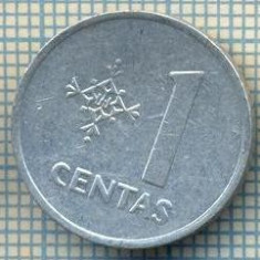 4349 MONEDA - LITUANIA - 1 CENTAS - 1991 -starea care se vede