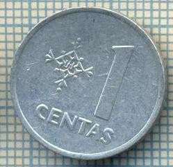 4349 MONEDA - LITUANIA - 1 CENTAS - 1991 -starea care se vede