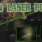 LASER POINTER VERDE 532nm 50mW GREEN CLASA II cap 3D proiectii max 2km- NOU