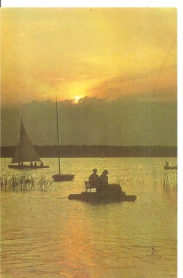 CPI (B3676) MAMAIA, APUS DE SOARE LA SIUT-GHIOL, EDITURA MERIDIANE, CIRCULATA, 1968, STAMPILE, TIMBRU, BARCA foto