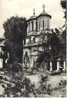 Carte postala CP AG004 Biserica Manastirii dintr-un lemn - circulata 1968 [I] 5 foto