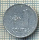 4348 MONEDA - LITUANIA - 1 CENTAS - 1991 -starea care se vede, Europa