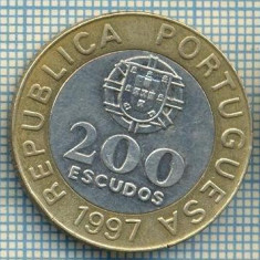 4361 MONEDA - PORTUGALIA - 200 ESCUDOS - 1997 -BIMETAL -starea care se vede