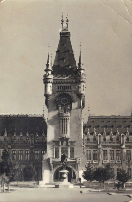 CP IS073 Iasi - Palatul Culturii - circulata 1958 [I]