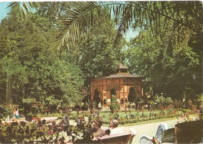 CPI (B3639) BUZIASI, VEDERE DIN PARC, EDITURA OSETCM, CIRCULATA, 1977, STAMPILE, TIMBRU foto
