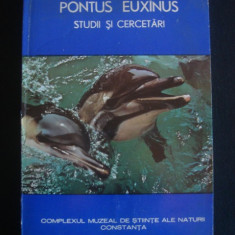 PONTUS EUXINUS - STUDII SI CERCETARI volumul I