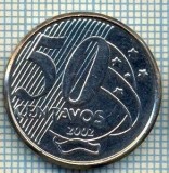 4345 MONEDA - BRAZILIA - 50 CENTAVOS - 2002 -starea care se vede