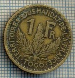 4299 MONEDA - TOGO -TERITORIU SUB MANDAT FRANCEZ(COLONIE) - 1 FRANC - anul 1924 -starea care se vede