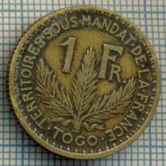 4299 MONEDA - TOGO -TERITORIU SUB MANDAT FRANCEZ(COLONIE) - 1 FRANC - anul 1924 -starea care se vede
