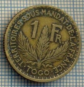 4299 MONEDA - TOGO -TERITORIU SUB MANDAT FRANCEZ(COLONIE) - 1 FRANC - anul 1924 -starea care se vede foto