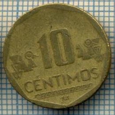 4301 MONEDA - PERU - 10 CENTIMOS - anul 2001 -starea care se vede