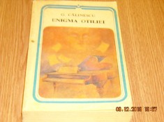 ENIGMA OTILIEI-George Calinescu foto